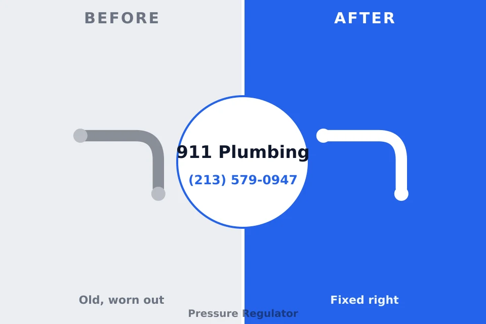 Before and after: plumbing repair Topton, PA
